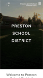 Mobile Screenshot of prestonidahoschools.org